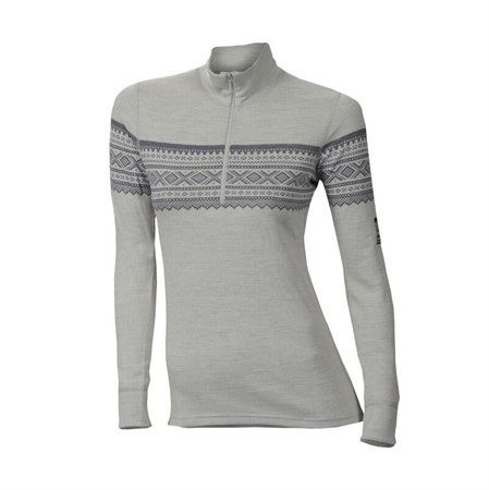 DesignWool Marius mockneck W's Gråfjell - L
