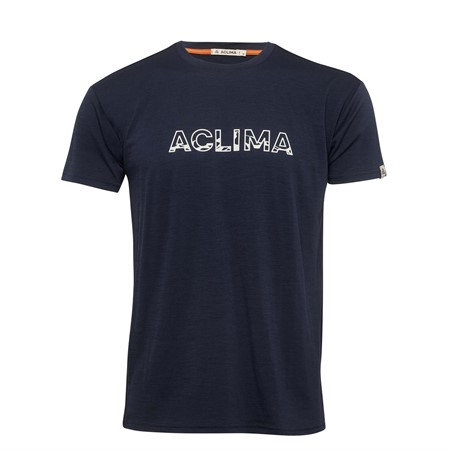 LightWool 140 classic tee Logo M's - Navy Blazer M