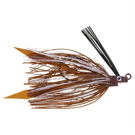 Pig Digger Swim Jig, 10g - Motoroil Pepper
