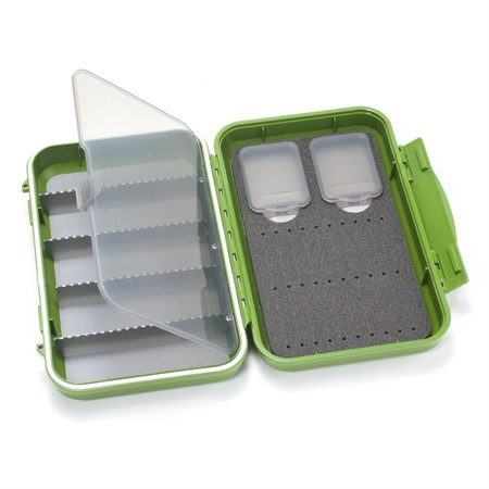 Medium 2-Row WP Tube Fly Case w 5 Comp (CF-2405H) Olive