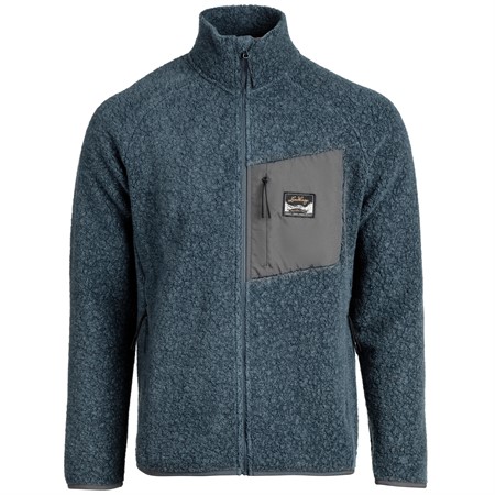 Flok Wool Ms Pile - Dk Sky blue - L