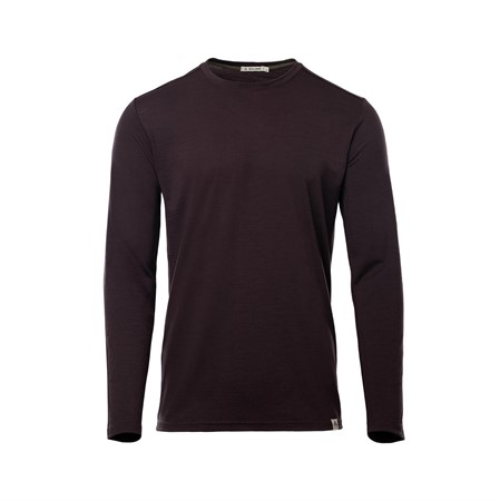 LightWool Crew Neck, Man - Jet Black - L
