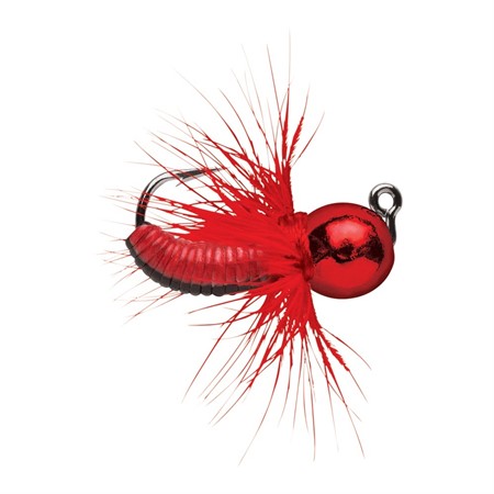 Tungsten Fly Jig 1,8g Metallic Red 2pk