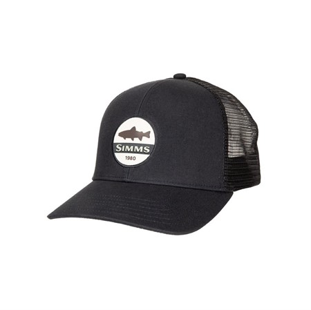 Trout Patch Trucker Black