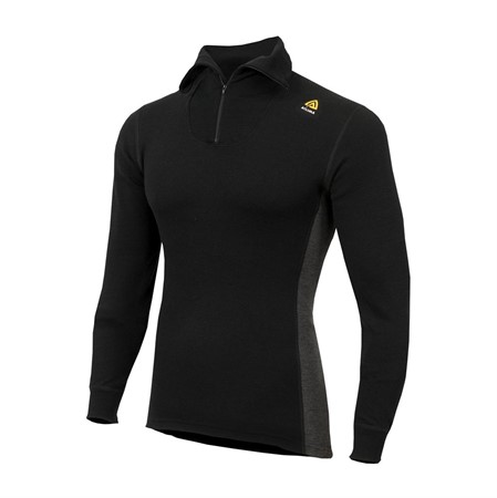 WarmWool Polo with zip, Man - S