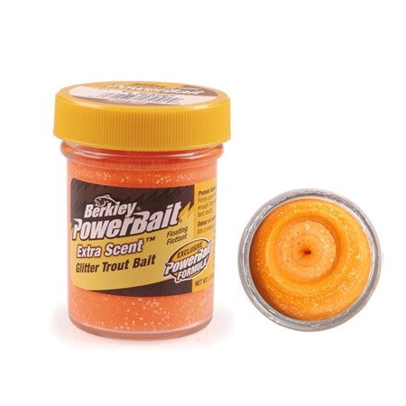 TROUT BAIT FLUO ORANGE GLITTER