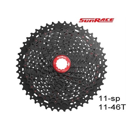 Kassett Sunrace CSMX8 11-sp 11-46T  Svart