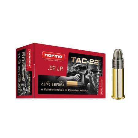 22 LR Norma Tac-22 50p