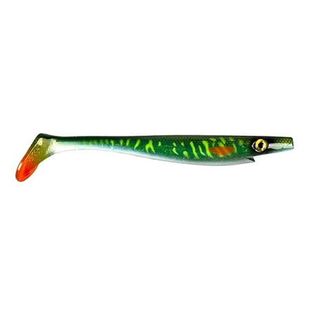 Giant Pig Shad, 26cm, 130g - Green Motoroil Pike UV