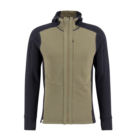 Peak Field Hooded Full Zip Midlayer Herr - L