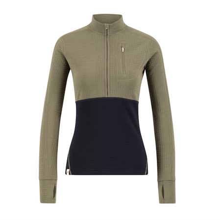 Peak Field Half Zip Midlayer Dam - S