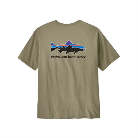 M's Home Water Trout Organic T-Shirt - S