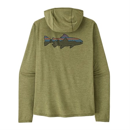 M's Cap Cool Sun Hoody - Fitz Roy Trout - L