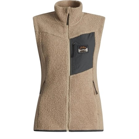 Flok Wool Pile Vest W