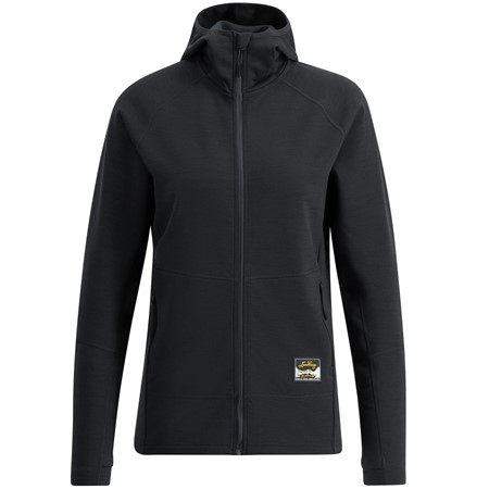 Tived Merino Hoodie W - Black - L