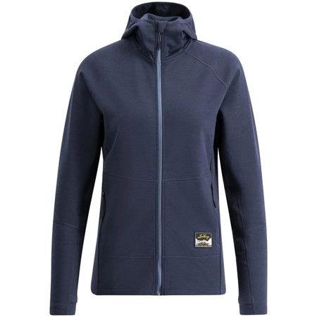 Tived Merino Hoodie W - Deep Blue - S