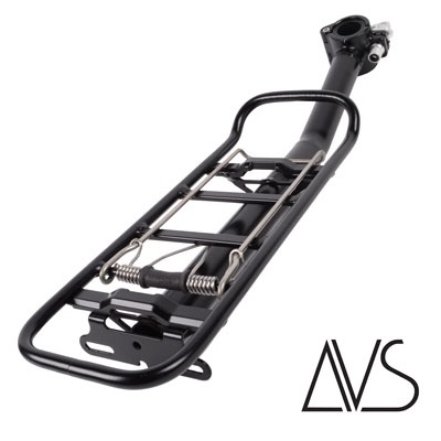 PAKETHÅLLARE TOUR 365 FÖR SADELSTOLPE AVS SVART