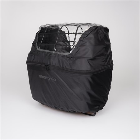 REGNSKYDD RAINY DUO SVART MED FÖNSTER M