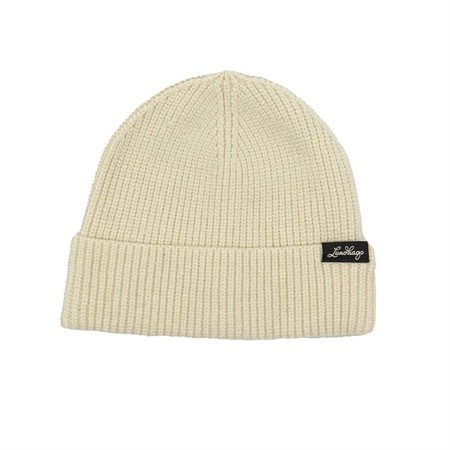Core Ribbed Beanie - Chalk White - OS
