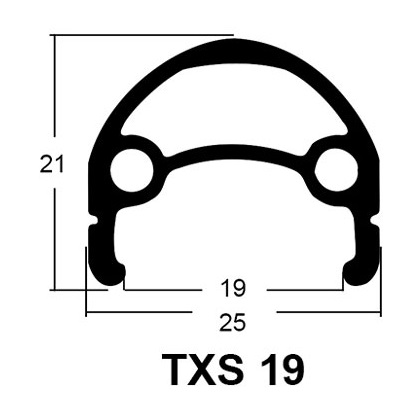 FRAMHJUL 28 (622) TXS SILVER
