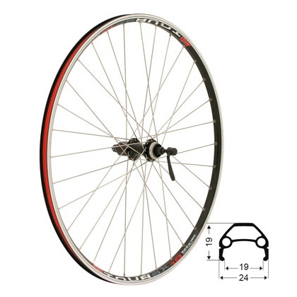 BAKHJUL 28 (622-19) TOUR SX SV/SI 32 HÅLS FB