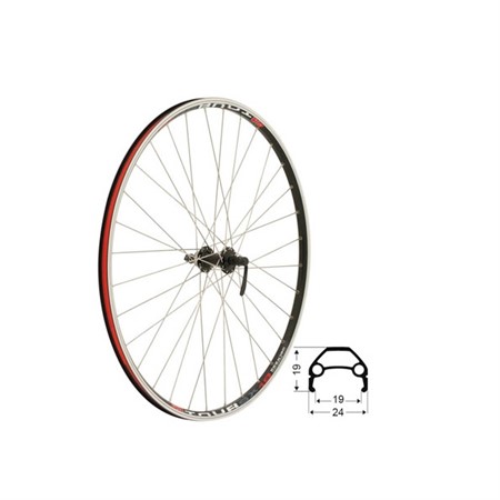 FRAMHJUL 26 (559-19) TOUR SX SV/SI 32 HÅLS FB