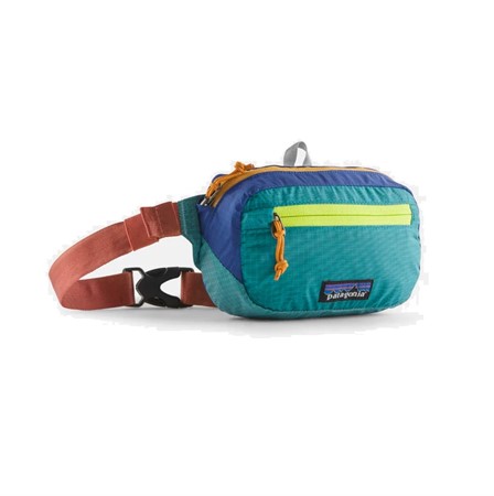 Ultralight Black Hole Mini Hip Pack - Patchwork: Subtidal Blue