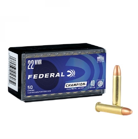 22wmr Federal  FMJ 20p