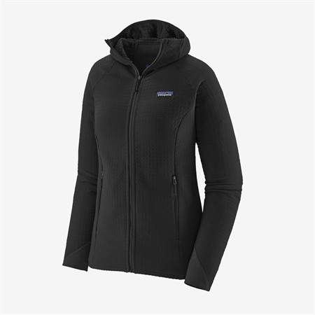 W's R2 TechFace Hoody - Black - XS
