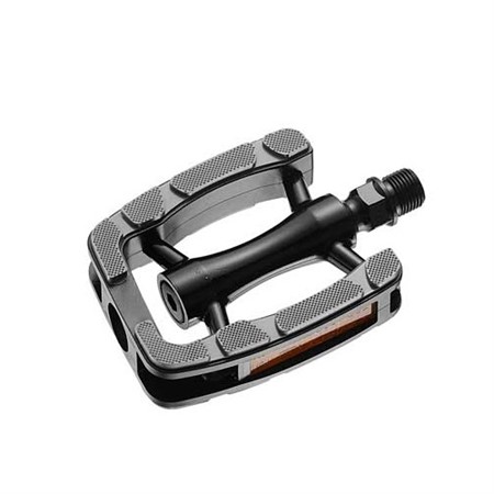 PEDALER SP-823 SVART MED GRÅ HALKSKYDD ALU 9/16