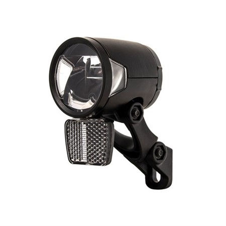 FRAMLAMPA H-BLACK MR8E ON INKL. FÄSTE, E-BIKE