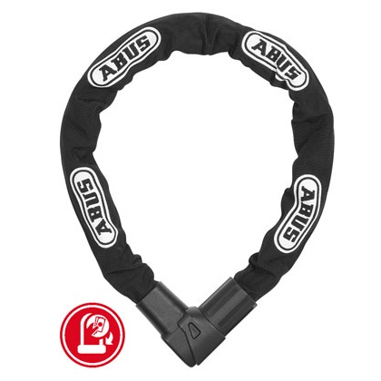ABUS KÄTTINGLÅS CITYCHAIN 1010/140 CM, 9MM SVART