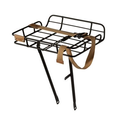 BASIL PORTLAND PAKETHÅLLARE FRAM MATT SVART