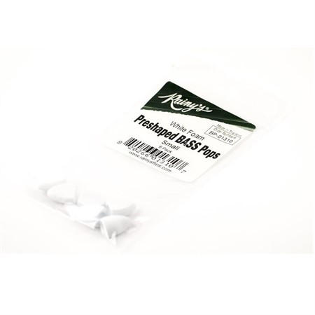 Preshaped Bass Pops S White