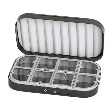 Aluminium box 8 compartments - Gray