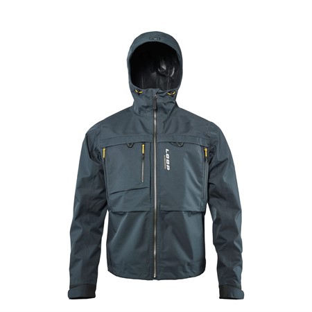 Dellik Wading Jacket - Dark Grey, M