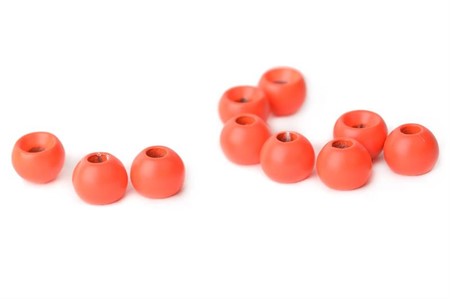 Tungsten Beads 4,6mm Fluo Red
