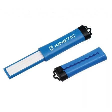 "Kinetic Ceramic Blade Hook Sharpner 3"" Blue/Black"
