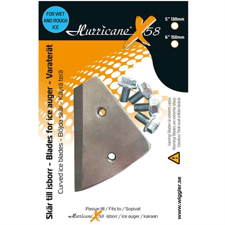 Skär 150mm böjd våt is