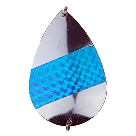 KalaKinn 90mm silver/blå