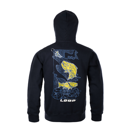Loop M s Logo Hoodie  Atlantic Salmon - M