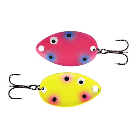 FIDUSEN 3.2CM 2.8G PINK/YELLOW CLOWN