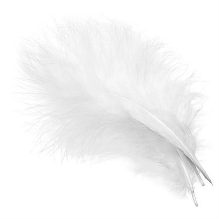 Select Marabou Plumes White