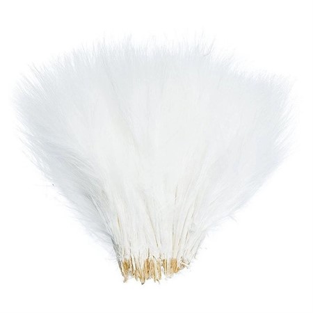 Strung Marabou White