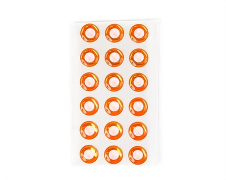 Epoxy Eyes 11mm White/Orange