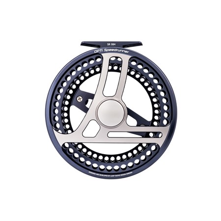 Opti Reel - #8 Loop Opti Speedrunner, Storm Blue, Left