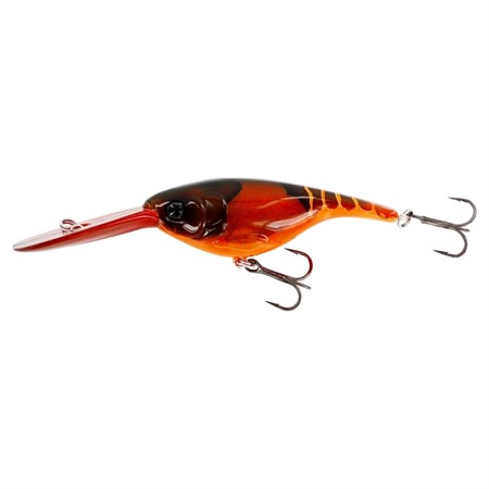 BabyBite DR Crankbait 6,5cm 13g Floating 3D Fire Craw