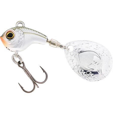 DropBite Tungsten Spin Tail Jig 1,6cm 7g CLEAR OLIVE