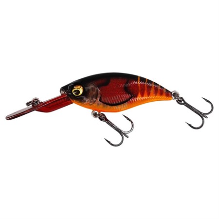 BuzzBite Crankbait 5cm 6g Suspending 3D Fire Craw