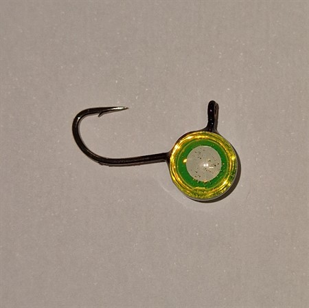 Pimpelögat 9mm Grön Vit